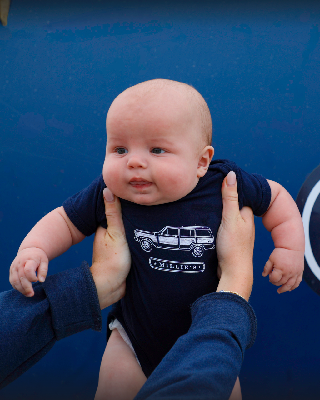 Millie's Wagoneer Onesie