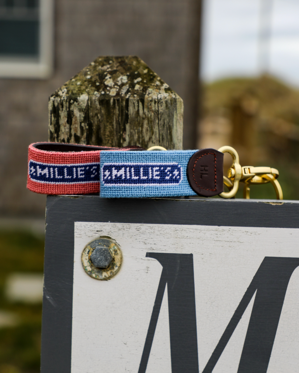 Millie's x Harding Lane Stitched Keyfob