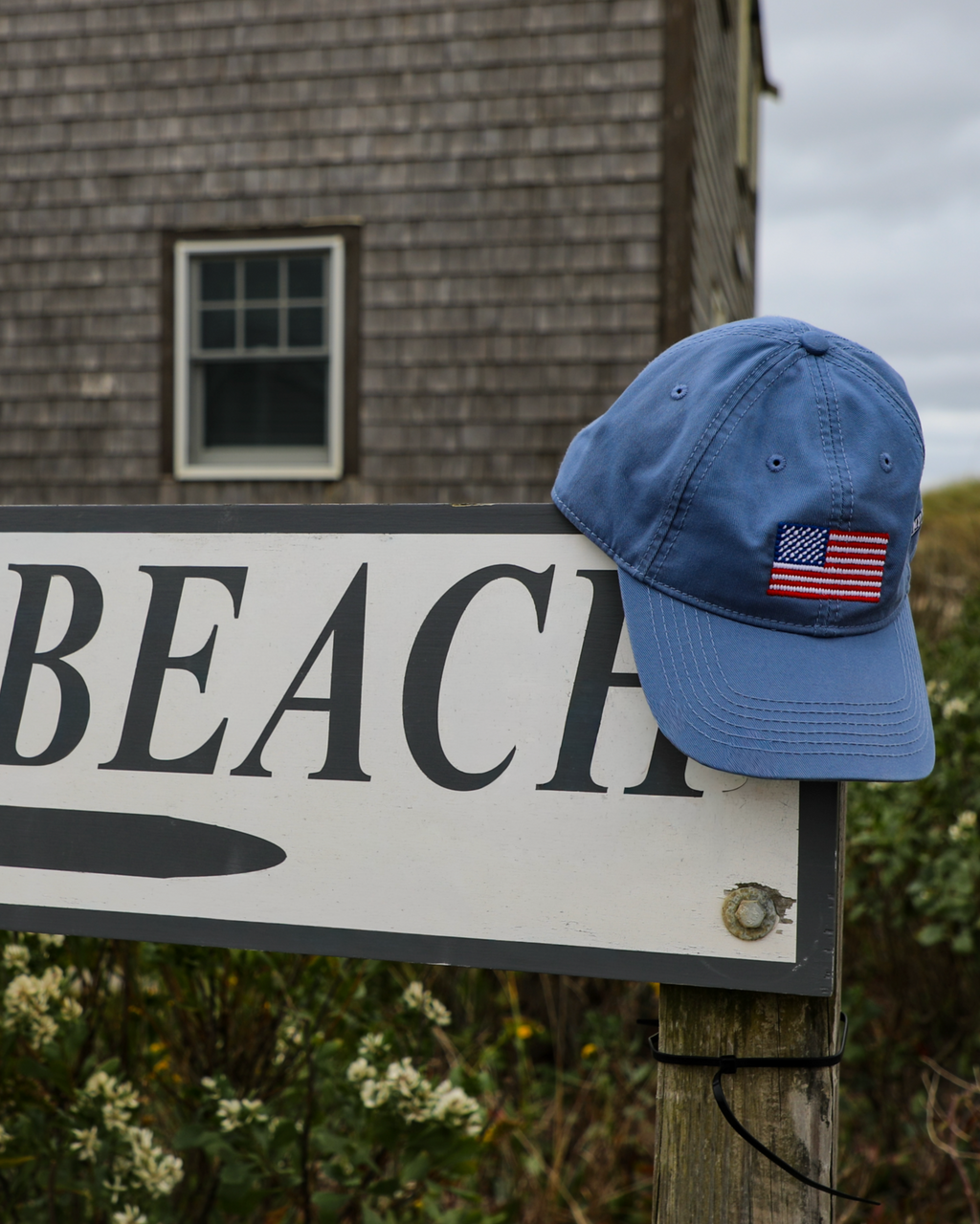 Millie's x Harding Lane Stitched American Flag Hat