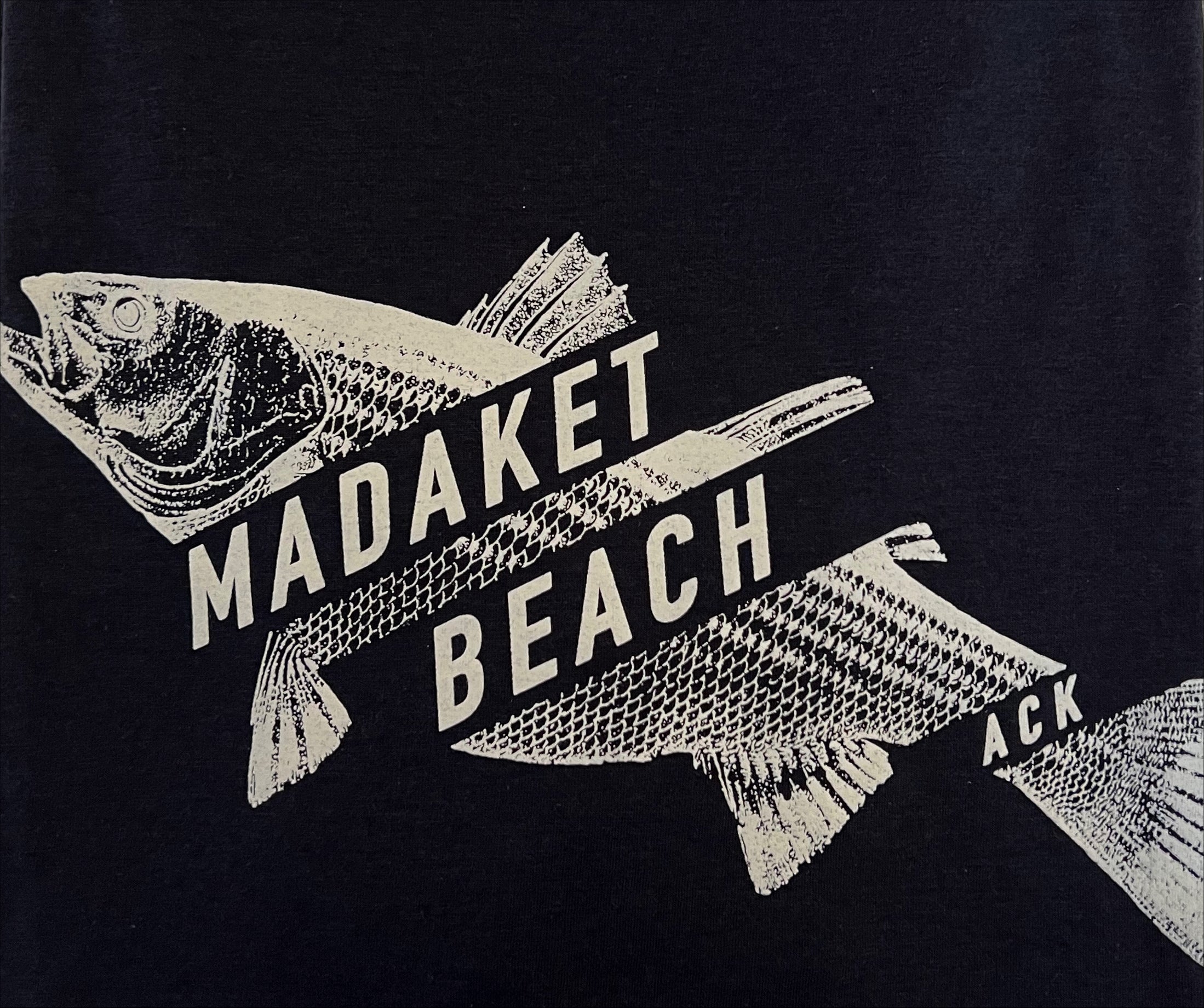 Madaket Beach Striper T-shirt