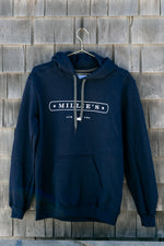 Millie's Quarterboard Navy Adult Hoodie