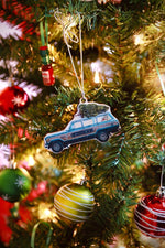 Millie's Wooden Wagoneer Christmas Tree Ornament