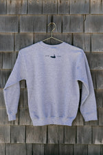 Millie's Quarterboard Grey Youth Crewneck Sweatshirt